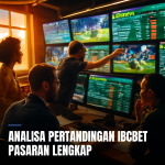 Analisa pertandingan ibcbet pada layar sportsbook.