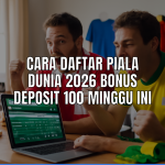 Sepak bola Piala Dunia 2026 dengan bonus deposit 100