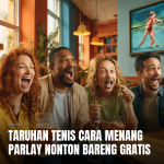 Taruhan tenis nonton bareng